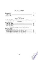 The state of the international financial system  : hearing before the Committee on Financial Services, U.S. House of Representatives, One Hundred Ninth Congress, first session, April 19, 2005.