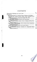 Perspectives on renewing statutory PAYGO : hearing before the Committee on the Budget, House of Representatives, One Hundred Tenth Congress, first session, hearing held in Washington, DC, July 25, 2007.