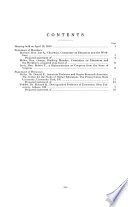 College access : is government part of the solution, or part of the problem? : hearing before the Committee on Education and the Workforce, U.S. House of Representatives, One Hundred Ninth Congress, first session, April 19, 2005.