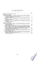 Combating methamphetamines through prevention and education : hearing before the Subcommittee on Education Reform of the Committee on Education and the Workforce, U.S. House of Representatives, One Hundred Ninth Congress, first session, November 17, 2005.