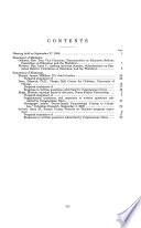 Perspectives on early childhood home visitation programs : hearing before the Subcommittee on Education Reform of the Committee on Education and the Workforce, U.S. House of Representatives, One Hundred Ninth Congress, second session, September 27, 2006.