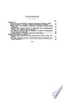 The Truth in Telephone Billing Act of 1999 and the rest of the Truth in Telephone Billing Act of 1999 : hearing before the Subcommittee on Telecommunications, Trade, and Consumer Protection of the Committee on Commerce, House of Represemtatives, One Hundred Sixth Congress, second session, on H.R. 3001 and H.R. 3022, March 9, 2000.