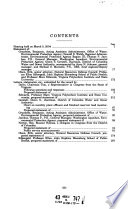 Public confidence, down the drain : the federal role in ensuring safe drinking water in the District of Columbia : hearing before the Committee on Government Reform, House of Representatives, One Hundred Eighth Congress, second session, March 5, 2004.