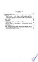 Conjunctive water management : a solution to the West's growing water demand? : hearing before the Subcommittee on Energy and Resources of the Committee on Government Reform, House of Representatives, One Hundred Ninth Congress, second session, April 5, 2006.