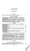 Automobile Arbitration Fairness Act of 2008 : hearing before the Subcommittee on Commercial and Administrative Law of the Committee on the Judiciary, House of Representatives, One Hundred Tenth Congress, second session, on H.R. 5312, March 6, 2008.