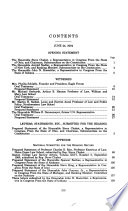 Limiting federal court jurisdiction to protect marriage for the states : hearing before the Subcommittee on the Constitution of the Committee on the Judiciary, House of Representatives, One Hundred Eighth Congress, second session, June 24, 2004.