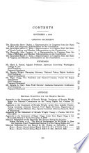 Voting Rights Act, section 5 : preclearance standards : hearing before the Subcommittee on the Constitution of the Committee on the Judiciary, House of Representatives, One Hundred Ninth Congress, first session, November 1, 2005.