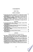 Family movie act of 2004 : hearing before the Subcommittee on Courts, the Internet, and Intellectual Property of the Committee on the Judiciary, House of Representatives, One Hundred Eighth Congress, second session, on H.R. 4586, June 17, 2004.