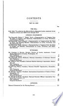 To authorize the Edward Byrne Memorial Justice Assistance Grant Program at fiscal year 2006 levels through 2012 : hearing before the Subcommittee on Crime, Terrorism, and Homeland Security of the Committee on the Judiciary, House of Representatives, One Hundred Tenth Congress, second session, on H.R. 3546, May 20, 2008.