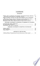 Financing port infrastructure, who should pay? : hearing before the Subcommittee on Water Resources and Environment of the Committee on Transportation and Infrastructure, House of Representatives, One Hundred Eighth Congress, first session, November 20, 2003.