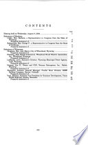 Keeping the lights on and maintaining Wyoming's jobs : overcoming the challenges facing western power generation facilities : oversight field hearing before the Subcommittee on Water and Power of the Committee on Resources, U.S. House of Representatives, One Hundred Ninth Congress, second session, Wednesday, August 9, 2006, in Wheatland, Wyoming.
