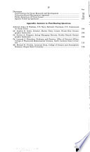 U.S. Commission on Ocean Policy preliminary report : hearing before the Committee on Science, House of Representatives, One Hundred Eighth Congress, second session, May 5, 2004.