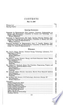 Prospects for advanced coal technologies : efficient energy production, carbon capture and sequestration : hearing before the Subcommittee on Energy and Environment, Committee on Science and Technology, House of Representatives, One Hundred Tenth Congress, first session, May 15, 2007.