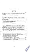 Follow-up hearing on efforts to identify and eliminate fraud, waste, abuse, and mismanagement in programs administered by the Department of Veterans Affairs : hearing before the Committee on Veterans' Affairs, House of Representatives, One Hundred Eighth Congress, second session,  June 17, 2004.