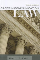 Cases in communication law /