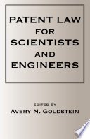 Patent law for scientists and engineers /