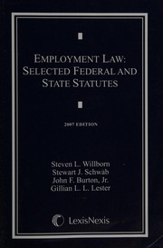 Employment law : selected federal and state statutes /