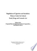 Regulation of cigarettes and smokeless tobacco under the federal Food, Drug, and Cosmetic Act.