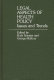 Legal aspects of health policy : issues and trends /