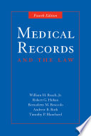 Medical records and the law /