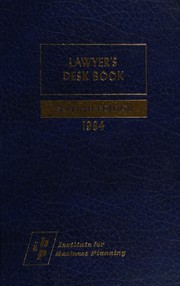 Lawyer's desk book /