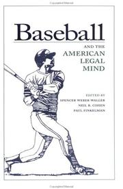 Baseball and the American legal mind /