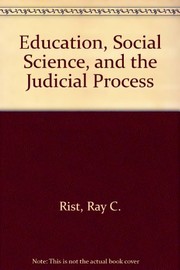 Education, social science, and the judicial process /