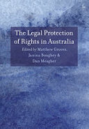 Legal protection of rights in Australia.