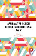 Affirmative action and the constitution /