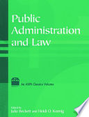 Public administration and law /