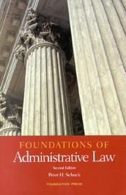 Foundations of administrative law /