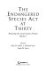 The Endangered Species Act at thirty /