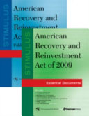 Stimulus : American Recovery and Reinvestment Act of 2009.