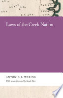 Laws of the Creek Nation /