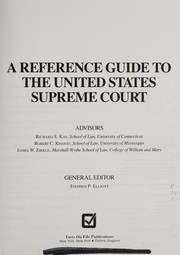 A Reference guide to the United States Supreme Court /