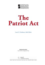 The Patriot Act /