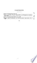 Compilation of selected federal acts relating to municipal affairs of the District of Columbia : as amended through November 7, 2002 : including District of Columbia Home Rule Act, District of Columbia Financial Responsibility and Management Assistance Act of 1995, District of Columbia School Reform Act of 1995, National Capital Revitalization and Self-Government Improvement Act of 1997 : prepared for the use of the Committee on Government Reform, House of Representatives.