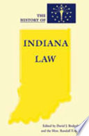 The history of Indiana law /