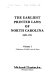 The earliest printed laws of North Carolina, 1669-1751.