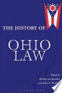 The history of Ohio law /
