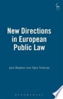 New directions in European public law /