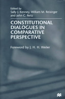 Constitutional dialogues in comparative perspective /