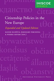 Citizenship policies in the New Europe /