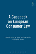 A casebook on European consumer law /