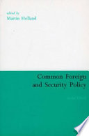 Common foreign and security policy : the first ten years /