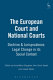 The European Court and national courts - doctrine and jurisprudence : legal change in its social context /