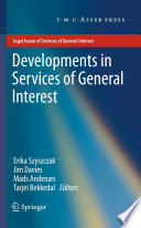 Developments in services of general interest /