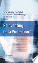 Reinventing data protection? /