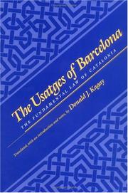 The Usatges of Barcelona : the fundamental law of Catalonia /