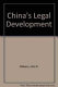 China's legal development /